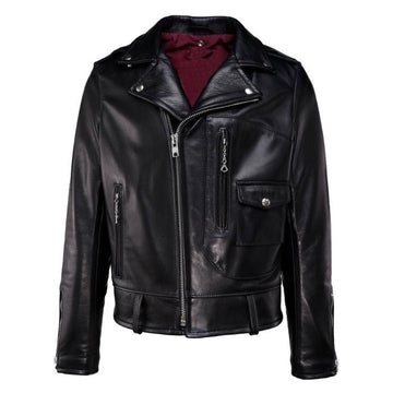 Black Vandal Moto Leather Jacket