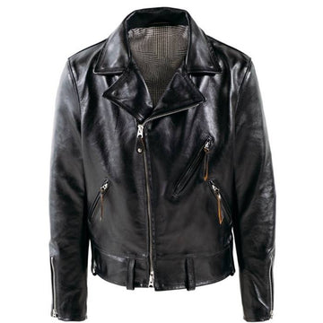 Japanese Rogue Legend Leather Moto Jacket