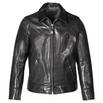 Urban Waxed Leather Biker Jacket
