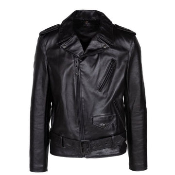 Phantom Rebel Belted Moto Jacket