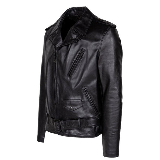 Phantom Rebel Belted Moto Jacket