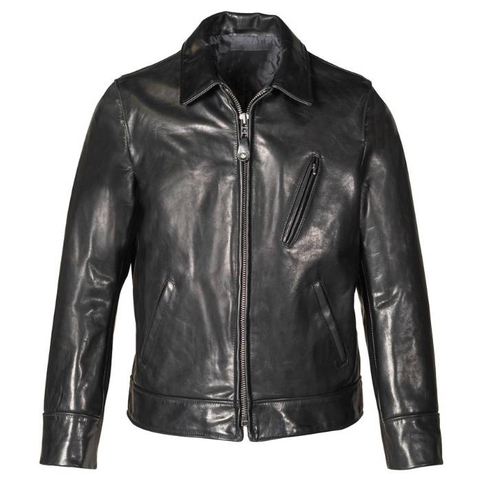 Urban Waxed Leather Biker Jacket